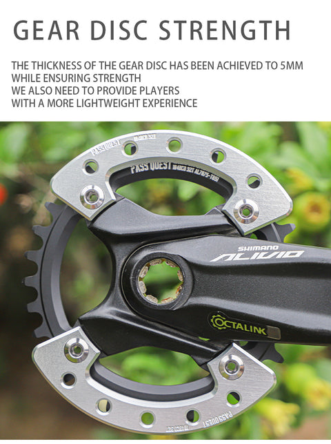 PASS QUEST Tooth guard for 104BCD M780 M610 670 street bicycle street climbing Dirt Bike MTB