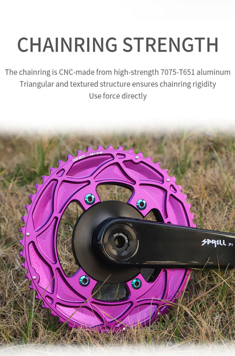 110BCD 2X X110BCD Sprocket Crankshaft set Road bike Gravel bike 11-12S