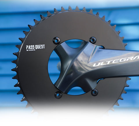 SHIMANO 110BCD R8000 R7000 (4-bolt AERO) Round Narrow Wide Chainring 42T-60T