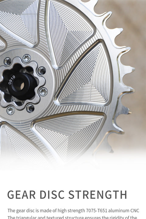 SRAM 8 Bolt ( 3mm offset) AERO Mountain XX SL Narrow Wide Chainring 28-38T