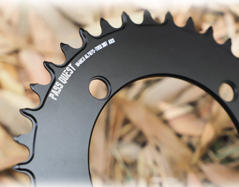 104BCD Round AERO Fade Color Mountain Bike Narrow Wide Chainring