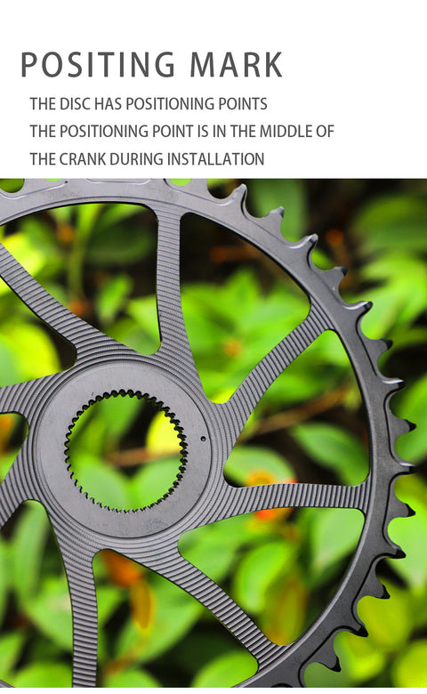 ROTOR (3mm offset )Aldhu inpower Round Hollow Narrow Wide Chainring