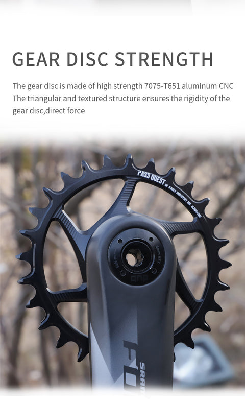 SRAM FORCE 8 Bolt ( 3mm offset) Mountain XX SL Narrow Wide Chainring 28-38T