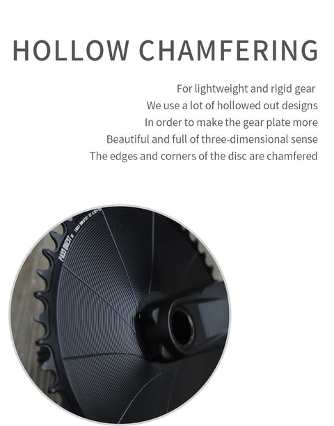SRAM GXP/DUB ( 3mm offset) GRAVEL/ROAD Narrow Wide Chainring 40-56T AXS