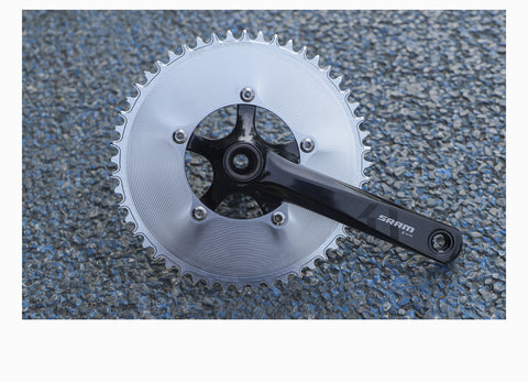 PASS QUEST SPRILL 3mm offset 110BCD (5-bolt AERO) Round Narrow Wide Chainring