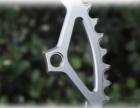 130BCD (5-bolt) Round Hollow Narrow Wide Chainring