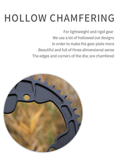 SHIMANO 110BCD R9200 R8100 Completely closed Narrow Wide Chainring