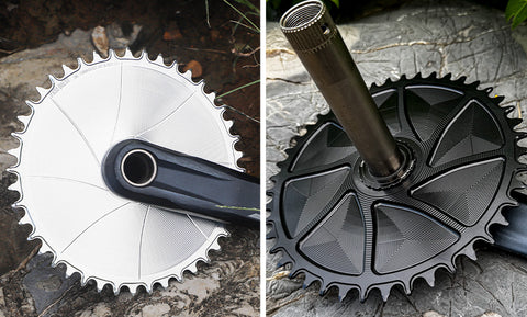 SHIMANO (1.8mm offset) GRAVEL/ROAD Narrow Wide Chainring 40-48T