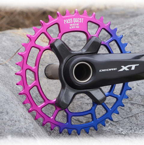 PASS QUEST Non-Standard 96BCD For Shimano Round Narrow Wide Chainring