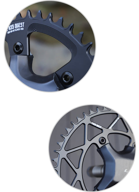 SHIMANO 110BCD R9200 R8100 R7100 Hollow Round Narrow Wide Chainring