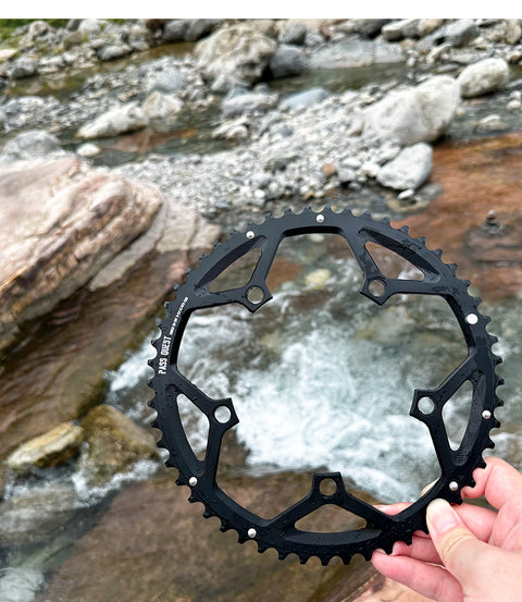 130BCD (5-bolt HOLLOW) 2X Sprocket Round Road Bike Foldable Bicycle 11-12s