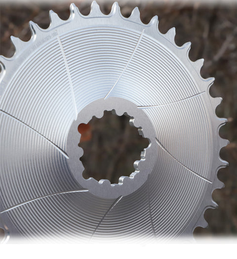 SRAM GXP/DUB 3 Bolt( 3mm offset) AERO Narrow Wide Chainring 28-38T AXS
