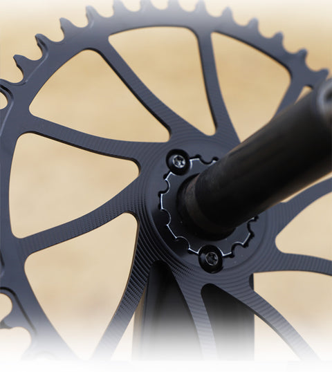 SRAM 3 Bolt ( 3mm offset) Hollow GRAVEL/ROAD Narrow Wide Chainring 40-54T