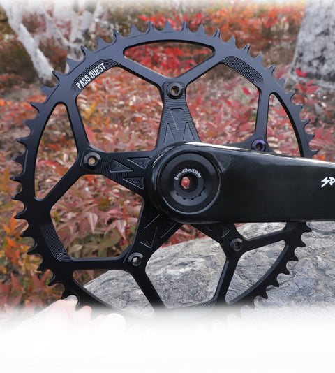 130BCD (5-bolt) Round Hollow Narrow Wide Chainring