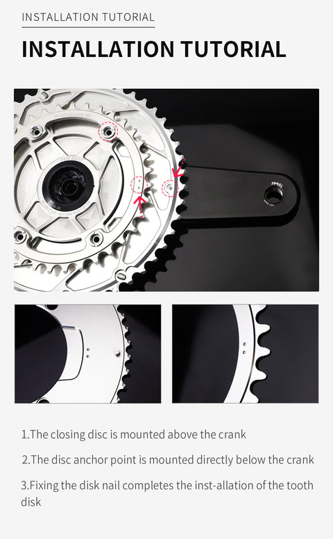 SHIMANO X110BCD 2X AXS 12s Sprocket AERO Road bike Gravel bike