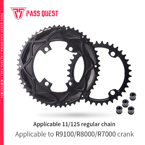 110BCD 2X R9100 R8000 R7000 Sprocket Crankshaft set Road Gravel bike