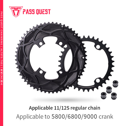 110BCD 2X X110BCD Sprocket Crankshaft set Road bike Gravel bike 11-12S
