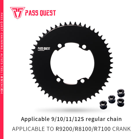 SHIMANO 110BCD R9200 R8100 R7100 AERO Round Narrow Wide Chainring