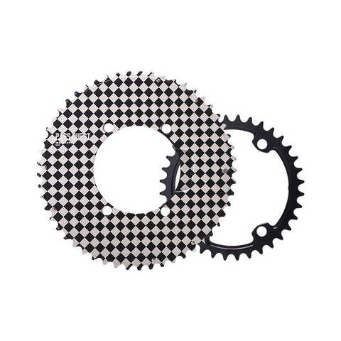 SHIMANO 110 BCD 2X Checkerboard appearance Road/Gravel bike 11-12s