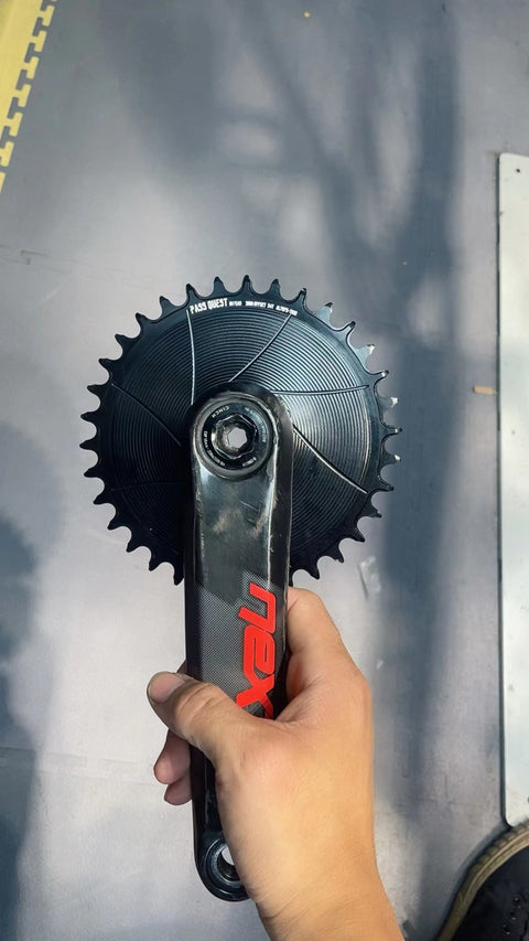 RACE FACE (3mm offset ) AERO Round Narrow Wide Chainring 28-38T