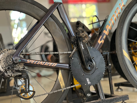 PASS QUEST Sprill Ultralight carbon fiber road crankset EASTON interface