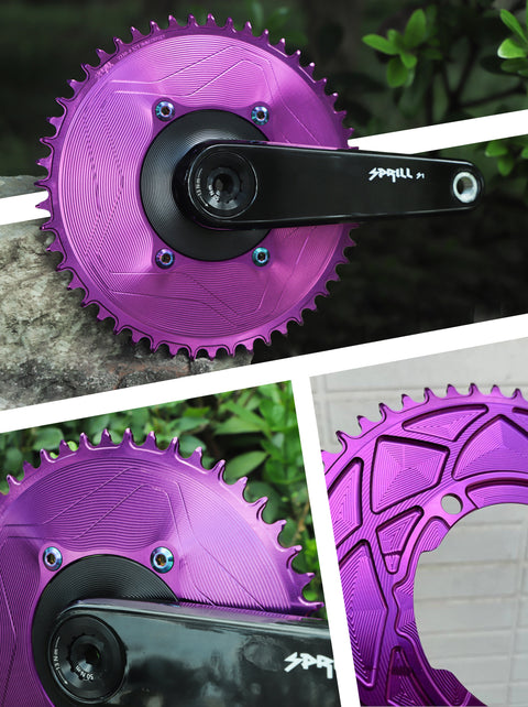 PASS QUEST SPRILL X110BCD 3mm offset(4-bolt AERO) Narrow Wide Chainring