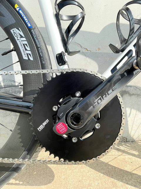 PASS QUEST For SRAM FORCE 107BCD Round AERO Narrow Wide Chainring