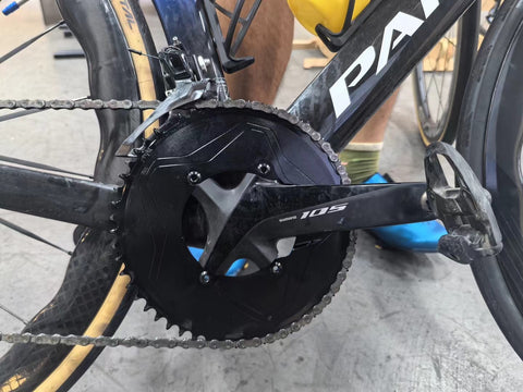 PASS QUEST SPRILL R800 R7000 3mm offset (4-bolt AERO) Round Narrow Wide Chainring