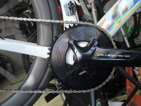 PASS QUEST SPRILL R800 R7000 3mm offset (4-bolt AERO) Round Narrow Wide Chainring