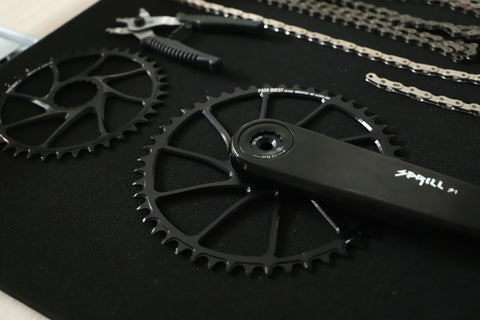 RACE FACE (3mm offset ) Hollow Round Narrow Wide Chainring 28-48T