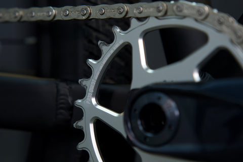 PASS QUEST 104BCD and SRAM 3 Bolt single speed chainring DJ dedicated