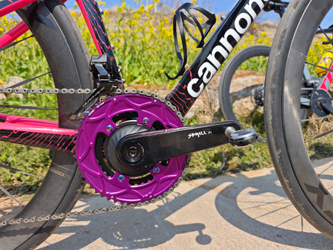 110BCD 2X X110BCD Sprocket Crankshaft set Road bike Gravel bike 11-12S