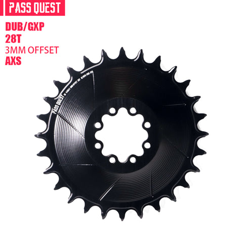 SRAM FORCE 8 Bolt ( 3mm offset) Mountain XX SL Narrow Wide Chainring 28-42T AXS