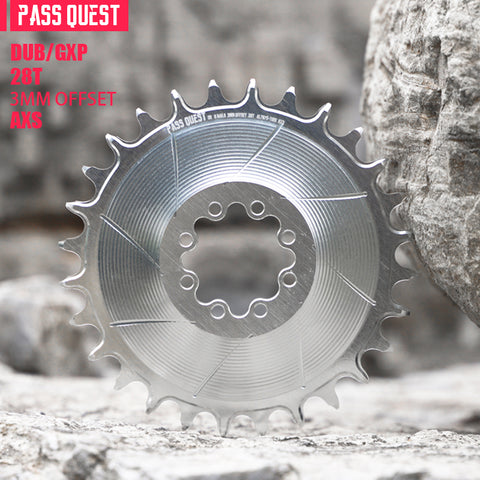 SRAM FORCE 8 Bolt ( 3mm offset) Mountain XX SL Narrow Wide Chainring 28-42T AXS
