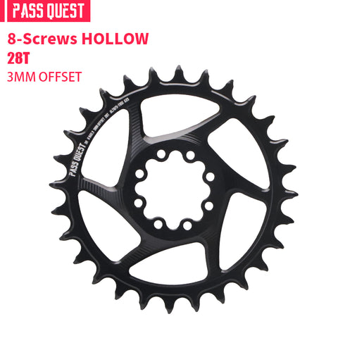 SRAM FORCE 8 Bolt ( 3mm offset) Mountain XX SL Narrow Wide Chainring 28-38T
