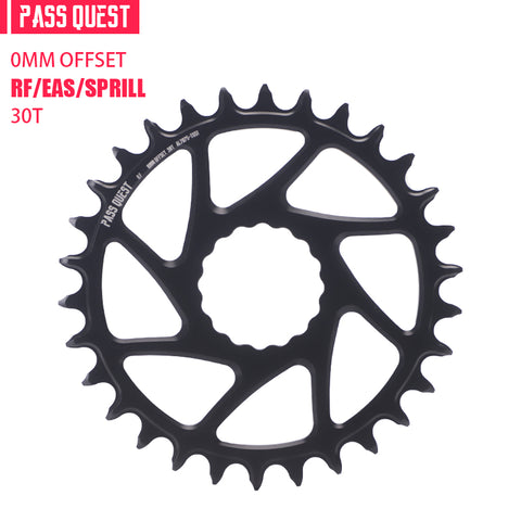 RACE FACE (0mm offset) Round Hollow Narrow Wide Chainring 30-48T