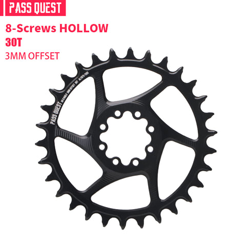 SRAM FORCE 8 Bolt ( 3mm offset) Mountain XX SL Narrow Wide Chainring 28-38T