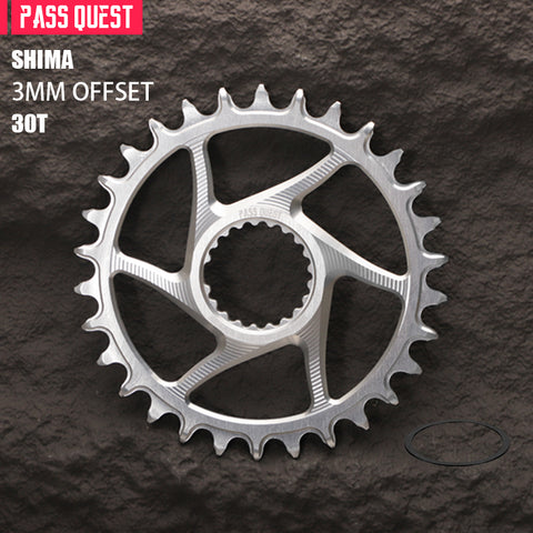 SHIMANO BOOST (3mm offset) Round Narrow Wide Chainring