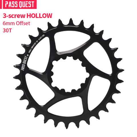 SRAM GXP/DUB (6mm offset) Round Narrow Wide Chainring