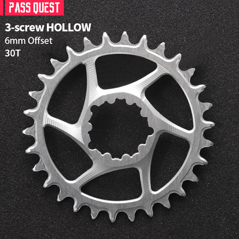 SRAM GXP/DUB (6mm offset) Round Narrow Wide Chainring