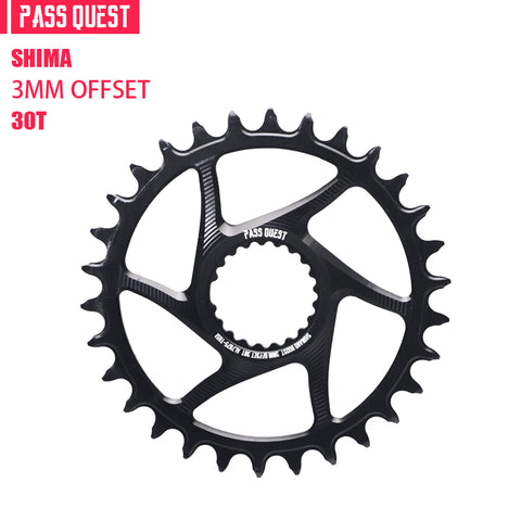 SHIMANO BOOST (3mm offset) Round Narrow Wide Chainring