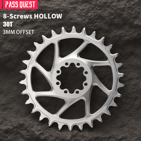 SRAM FORCE 8 Bolt ( 3mm offset) Mountain XX SL Narrow Wide Chainring 28-38T