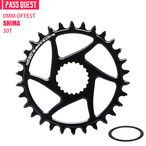 SHIMANO (0mm offset) Round Narrow Wide Chainring