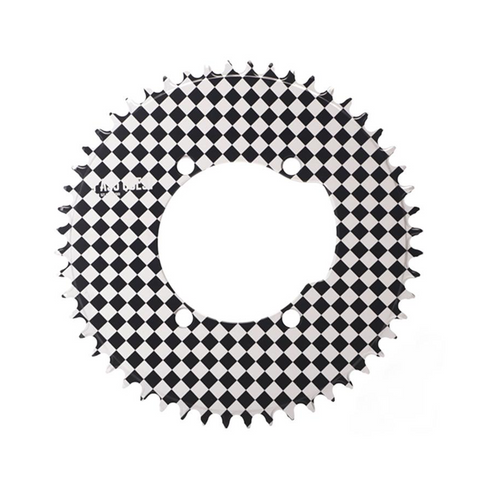 SHIMANO 110BCD (4-bolt ) Checkerboard Narrow Wide Chainring