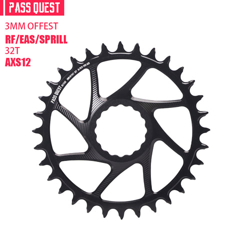 RACE FACE (3mm offset ) AXS Round Narrow Wide Chainring 28-38T