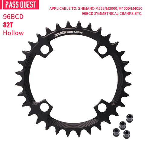 96 BCD Round (Shimano M6000/M7000/M8000) Narrow Wide Chainring