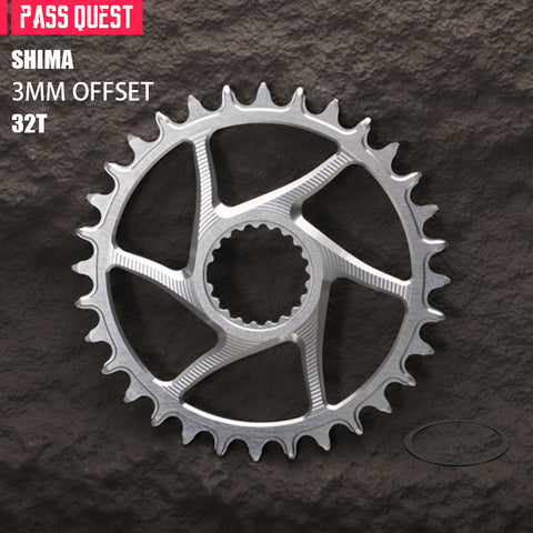 SHIMANO BOOST (3mm offset) Round Narrow Wide Chainring