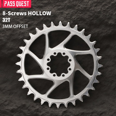 SRAM FORCE 8 Bolt ( 3mm offset) Mountain XX SL Narrow Wide Chainring 28-38T