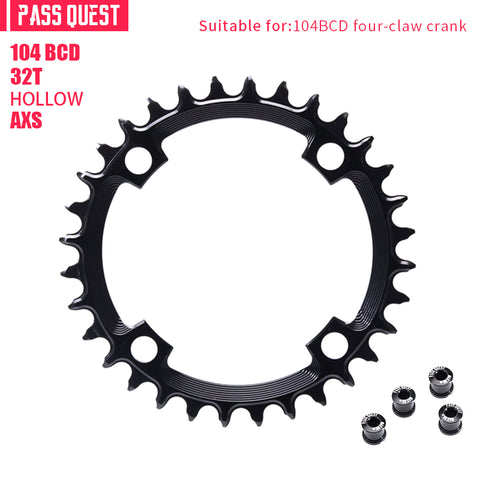 104BCD AXS Round Narrow Wide Chainring for Shimano M780 M610 670