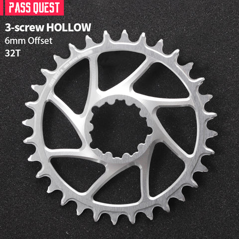 SRAM GXP/DUB (6mm offset) Round Narrow Wide Chainring
